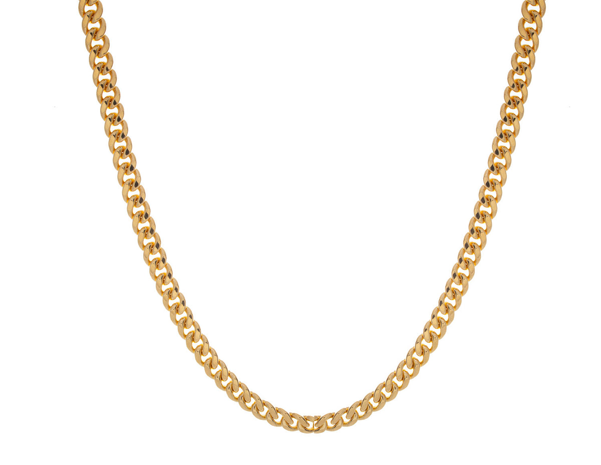 24" Miami Cuban Chain in 14K Yellow Gold
