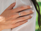 1/10ct. t.w. 3-Stone Diamond Promise Ring in Sterling Silver