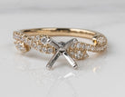 1/4ct. t.w. Diamond Engagement Ring in 14K Yellow Gold