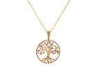 .05ct. t.w. Diamond Tree of Life Pendant in 14K White Gold