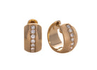 1/4ct. t.w. Diamond Hoop Earrings in 14K Yellow Gold