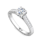 1/4ct. t.w. Diamond Engagement Ring in 14K White Gold