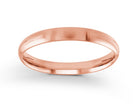 3mm Wedding Ring in 14K Rose Gold