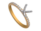 1/4ct. t.w. Diamond Engagement Ring in 14K Yellow Gold