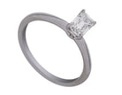 .74ct. Kessler Emerald Cut Solitaire Engagement Ring in 14K White Gold