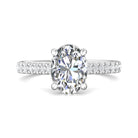 2/5ct. t.w. Diamond Engagement Ring in 14K White Gold