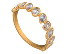 2ct. t.w. Mixed Stone Anniversary Ring in 14K Yellow Gold