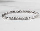 1/7ct. t.w. Diamond Heart Bracelet in Sterling Silver
