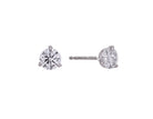 1/2ct. t.w. Round Cut Newborn Lab Created Diamond Stud Earrings in 14K White Gold