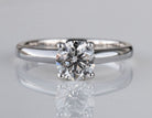 1 1/14ct. t.w. Newborn Lab Created Diamond Engagement Ring in 14K White Gold