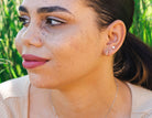 1/2ct. t.w. Kessler 81 Round Diamond Stud Earrings in 14K Yellow Gold