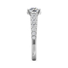 1/2ct. t.w. Round Cut Diamond Engagement Ring in 14K White Gold