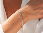 1/7ct. t.w. Diamond Heart Bracelet in Sterling Silver