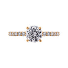 1/3ct. t.w. Diamond Engagement Ring in 14K Yellow Gold
