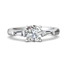 1/2ct. t.w. Diamond Engagement Ring in 14K White Gold