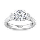 1 1/6ct. t.w. Diamond Engagement Ring in 14K White Gold