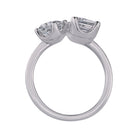 3 5/8ct. t.w. 2-Stone Diamond Engagement Ring in 14K White Gold