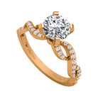 1/5ct. t.w. Diamond Engagement Ring in 14K Yellow Gold
