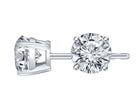 1 1/4ct. t.w. Diamond Stud Earrings in 14K White Gold