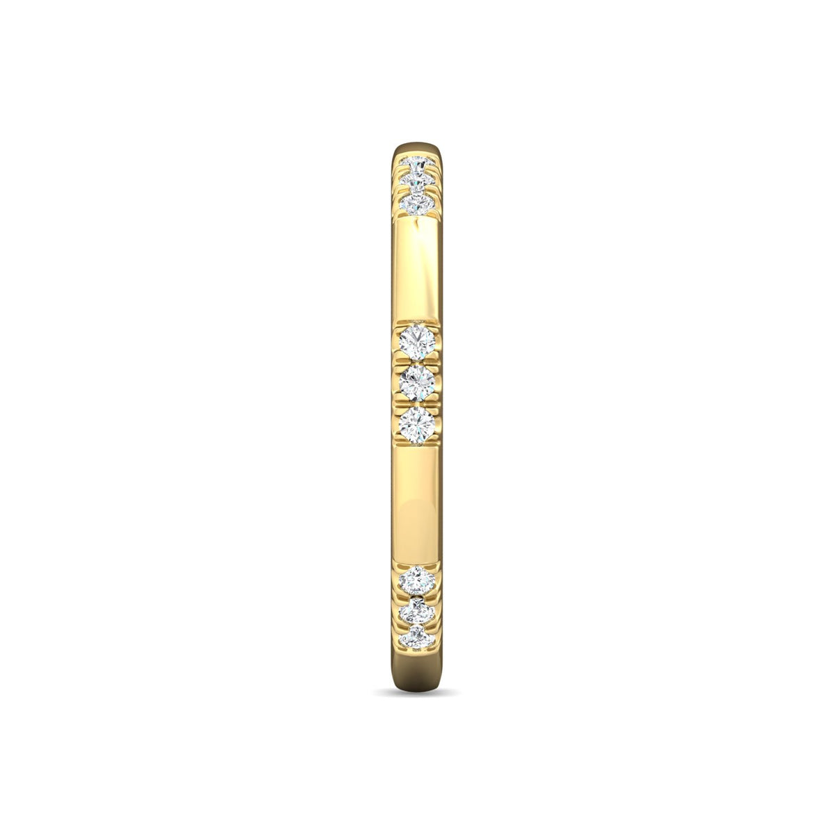 1/5ct. t.w. Diamond Wedding Band in 14K Yellow Gold