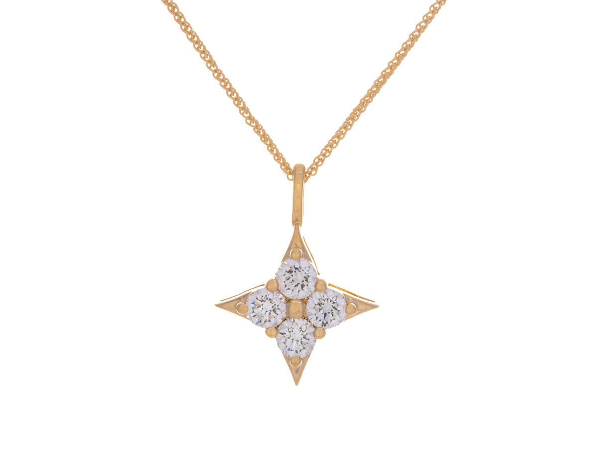 1/2ct. t.w. Diamond Pendant in 14K Yellow Gold
