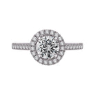 2/5ct. t.w. Diamond Engagement Ring in 14K White and Yellow Gold