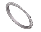 1/6ct. t.w. Round Cut Diamond Anniversary Ring in 14K White Gold