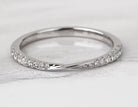 1/6ct. t.w. Round Cut Diamond Anniversary Ring in 14K White Gold