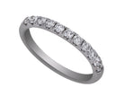 1/2ct. t.w. Newborn Lab Created Diamond Anniversary Ring in 14K White Gold