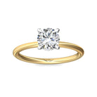 .04ct. t.w. Diamond Engagement Ring in 14K Yellow & White Gold