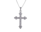 2/5ct. t.w. Diamond Reversible Cross Pendant in 14K Yellow Gold