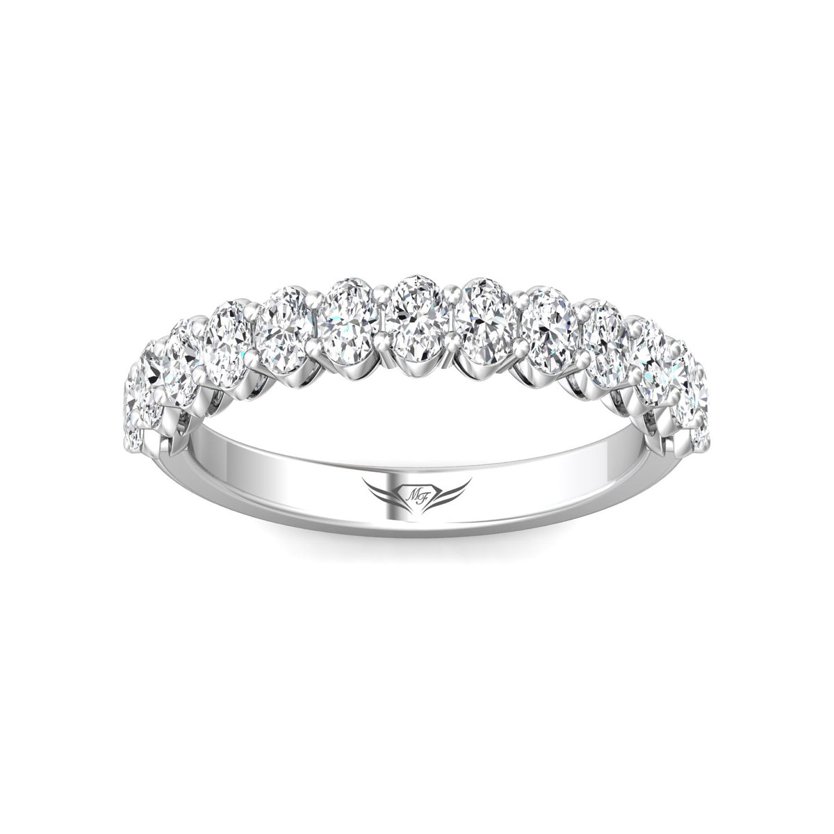 1ct. t.w. Diamond Anniversary Ring in 14K White Gold