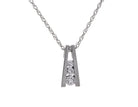 1/4ct. t.w. 3-Stone Diamond Pendant in 14K White Gold