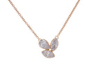3/4ct. t.w. Marquise Cut Newborn Lab Created Diamond Fashion Pendant in 14K Yellow Gold