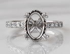 3/4ct. t.w. Newborn Lab Created Diamond Engagement Ring in Platinum