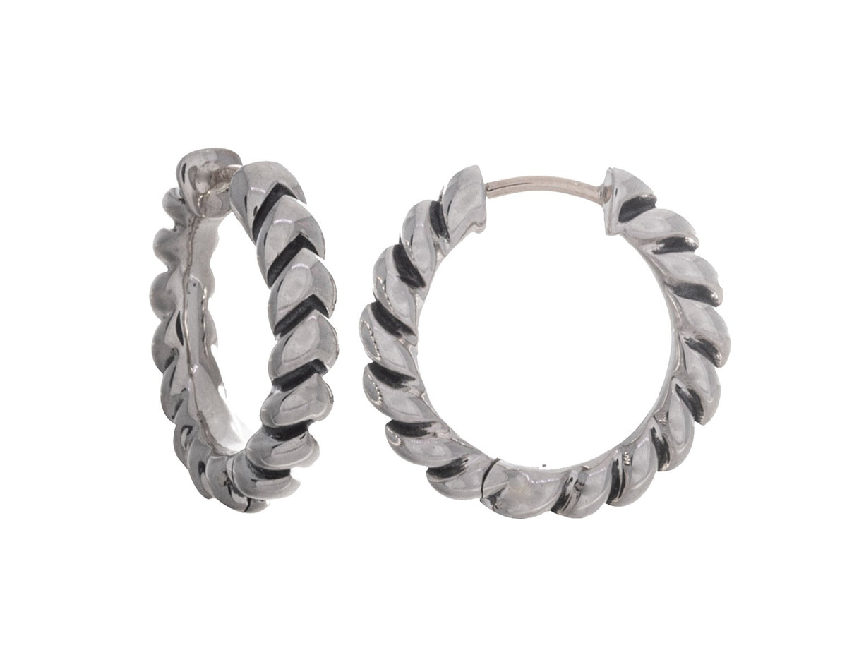 Sterling Silver Hoop Earrings
