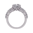 2 1/2ct. t.w. Oval Cut Diamond Engagement Ring in 14K White Gold