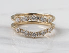 5/8ct. t.w. Diamond Wedding Guard Ring in 14K Yellow Gold