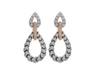1/5ct. t.w. Diamond Drop Earrings in 14K Yellow Gold and Sterling Silver