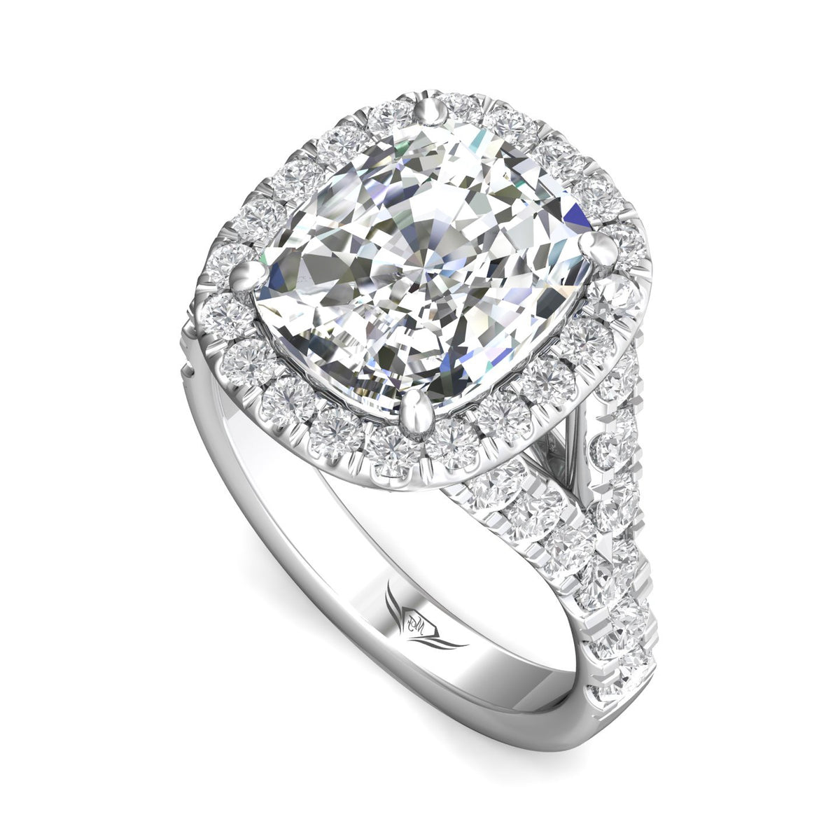 1 5/8ct. t.w. Diamond Engagement Ring in 14K White Gold