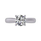 3mm. Wedding Ring in 14K White Gold