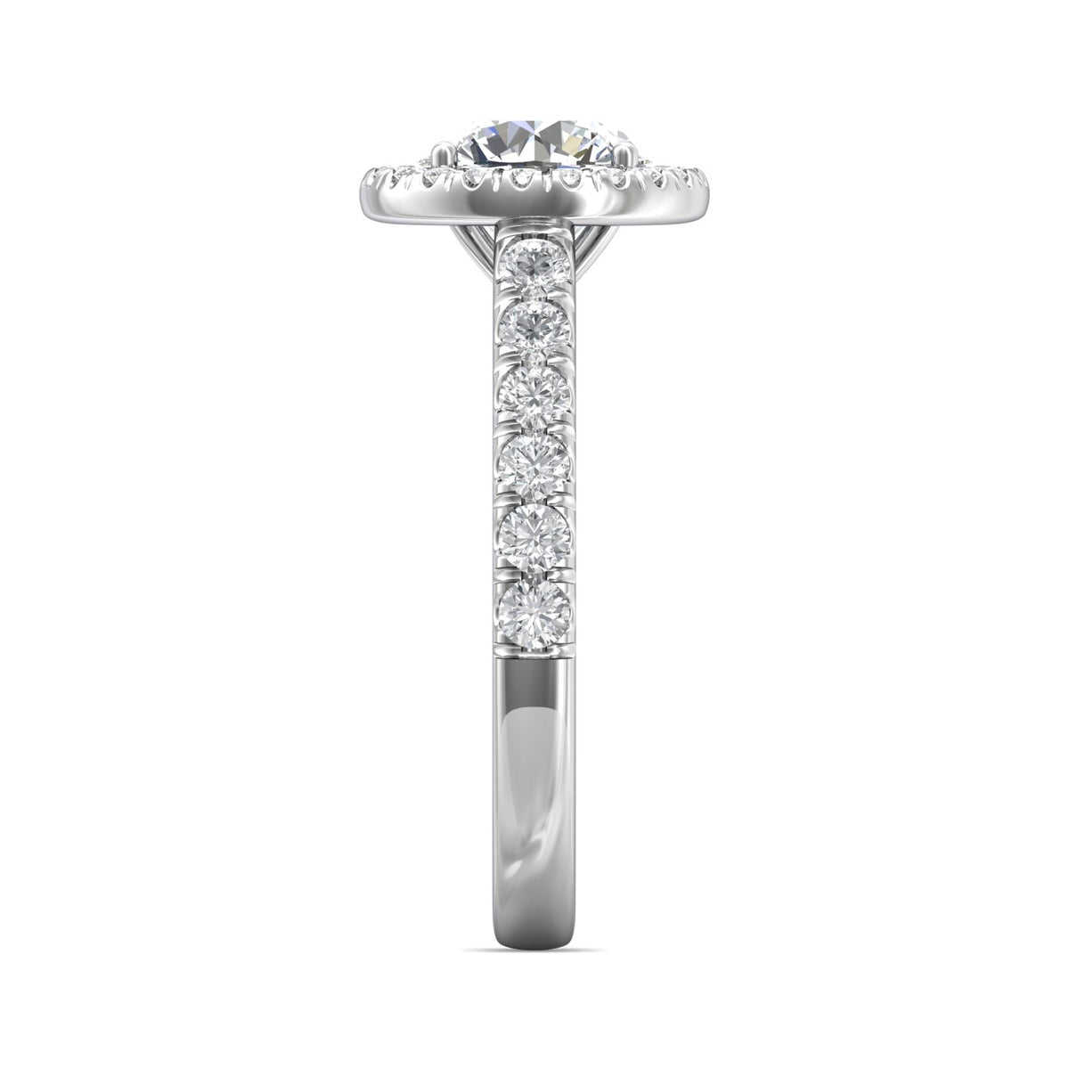3/4ct. t.w. Diamond Engagement Ring in 14K White Gold