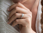 2 1/2ct. t.w. Round Cut Newborn Lab Created Diamond Engagement Ring in 14K White Gold