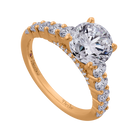 1ct. t.w. Diamond Engagement Ring in 14K Yellow Gold