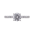 1/3ct. t.w. Diamond Engagement Ring in 14K White Gold