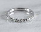 .05ct. t.w. Round Diamond Anniversary Ring in 14K White Gold