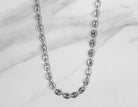 Puffed Mariner Necklace in Sterling Silver