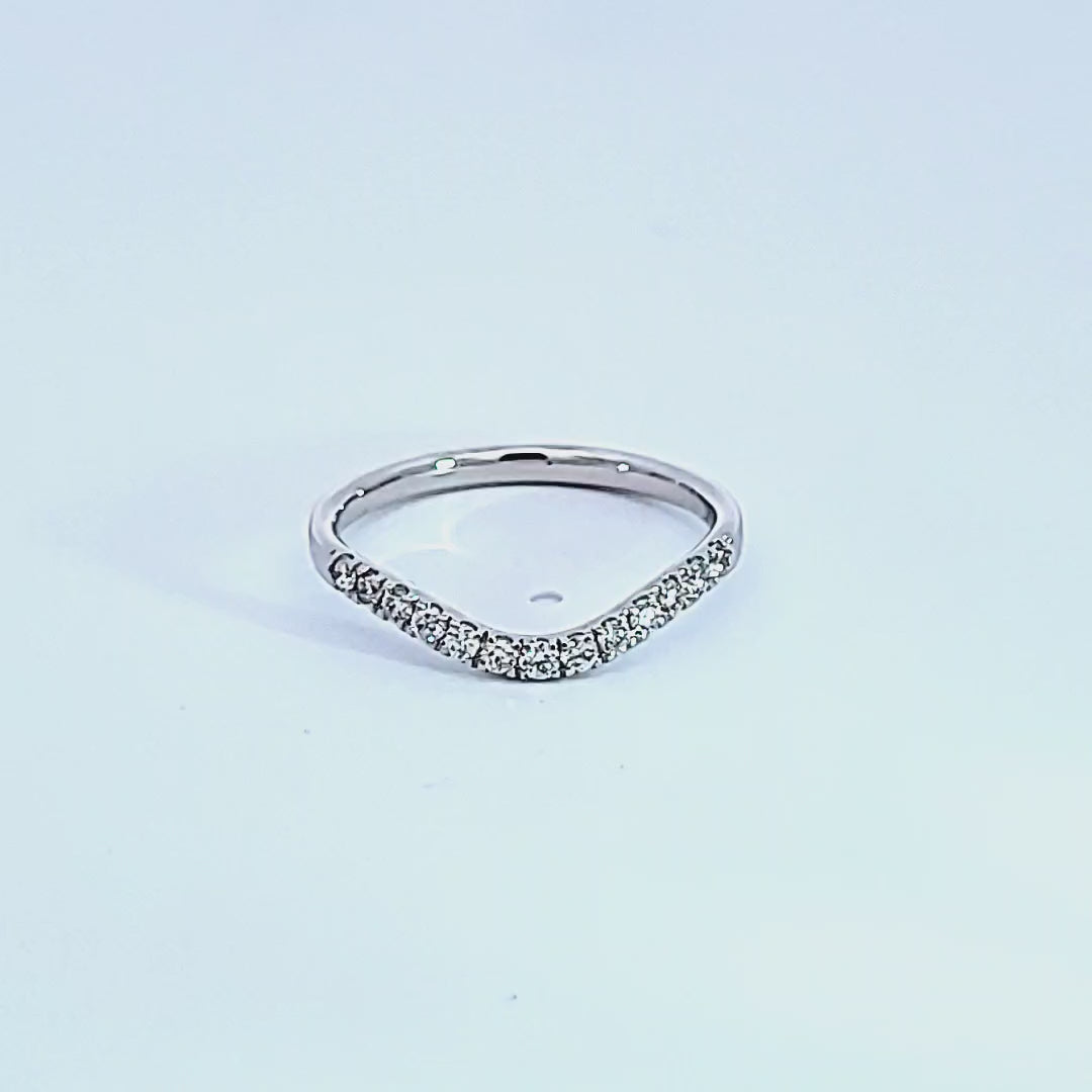 1/4ct. t.w. Diamond Anniversary Ring in 14K White Gold