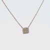 1/8ct. t.w. Diamond Cushion Pendant in 10K Yellow Gold