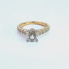 9/10ct. t.w. Kessler 81 Diamond Engagement Ring in 18K Yellow Gold